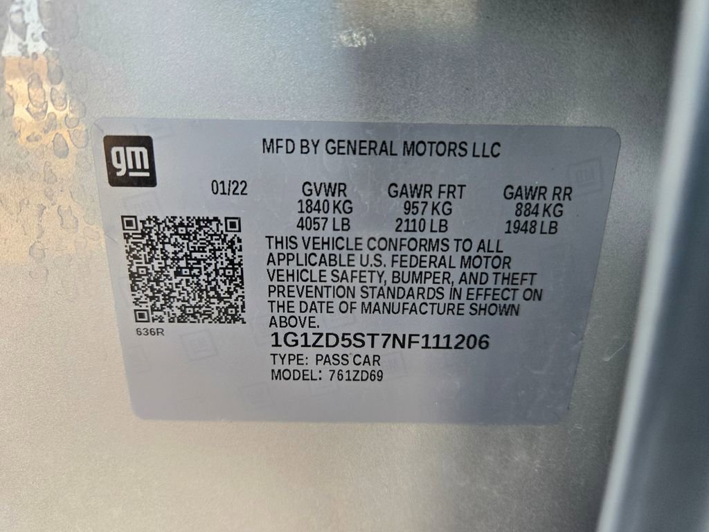 Used 2022 Chevrolet Malibu LT image 31