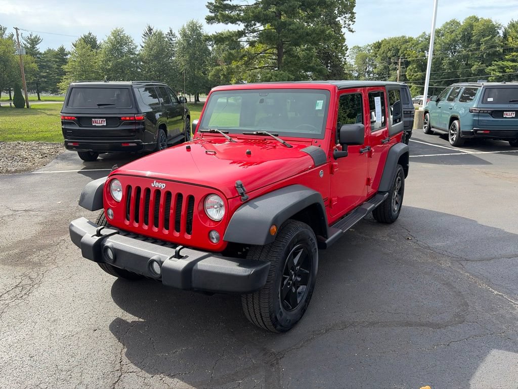 Used 2017 Jeep Wrangler Unlimited Sport w/ Quick Order Package 24S AWD/4WD image 2