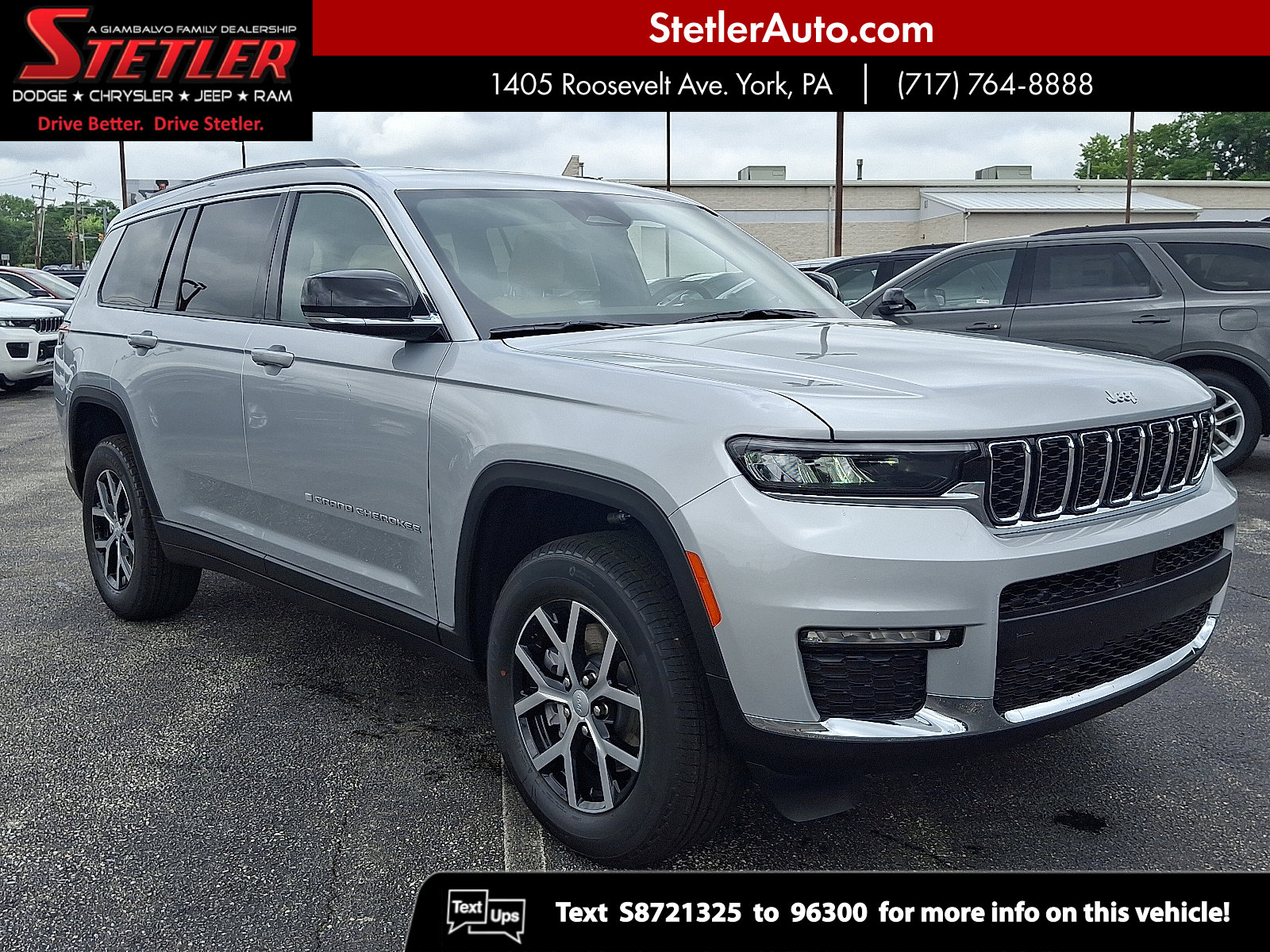 Used 2025 Jeep Grand Cherokee L Limited w/ Trailer Tow Package image 1