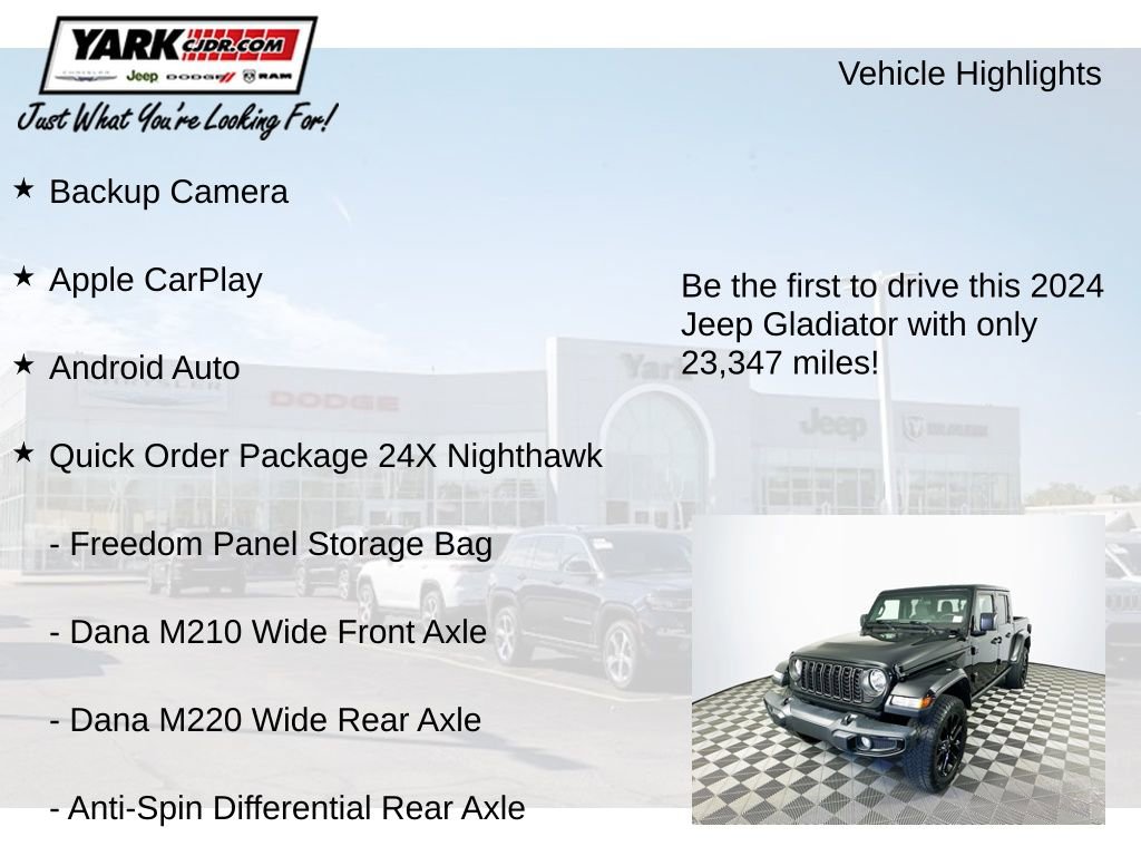 Certified 2024 Jeep Gladiator Sport image 13