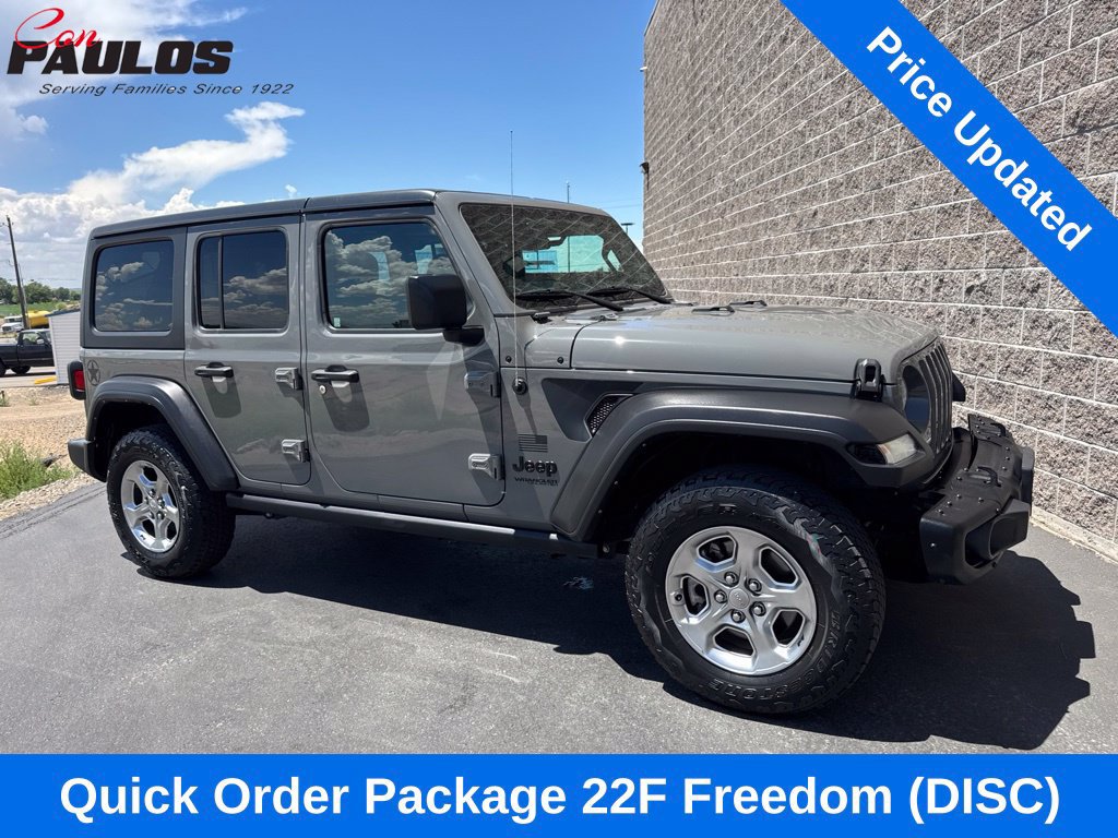 Used 2021 Jeep Wrangler Unlimited Sport