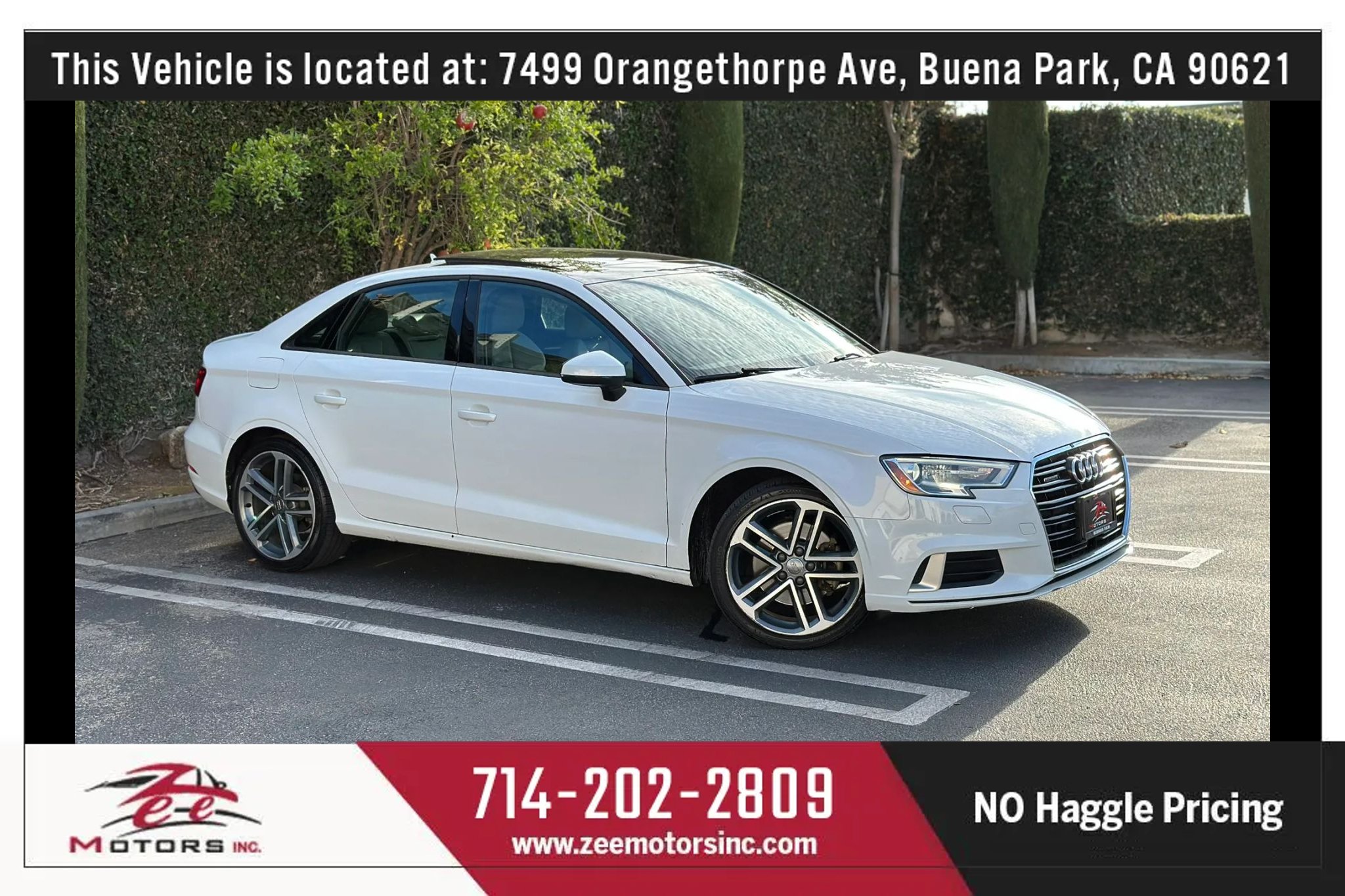 Used 2018 Audi A3 2.0T Premium w/ Sport Package
