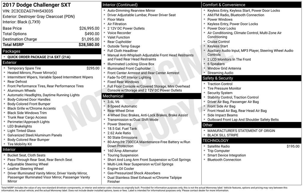 Used 2017 Dodge Challenger SXT image 39