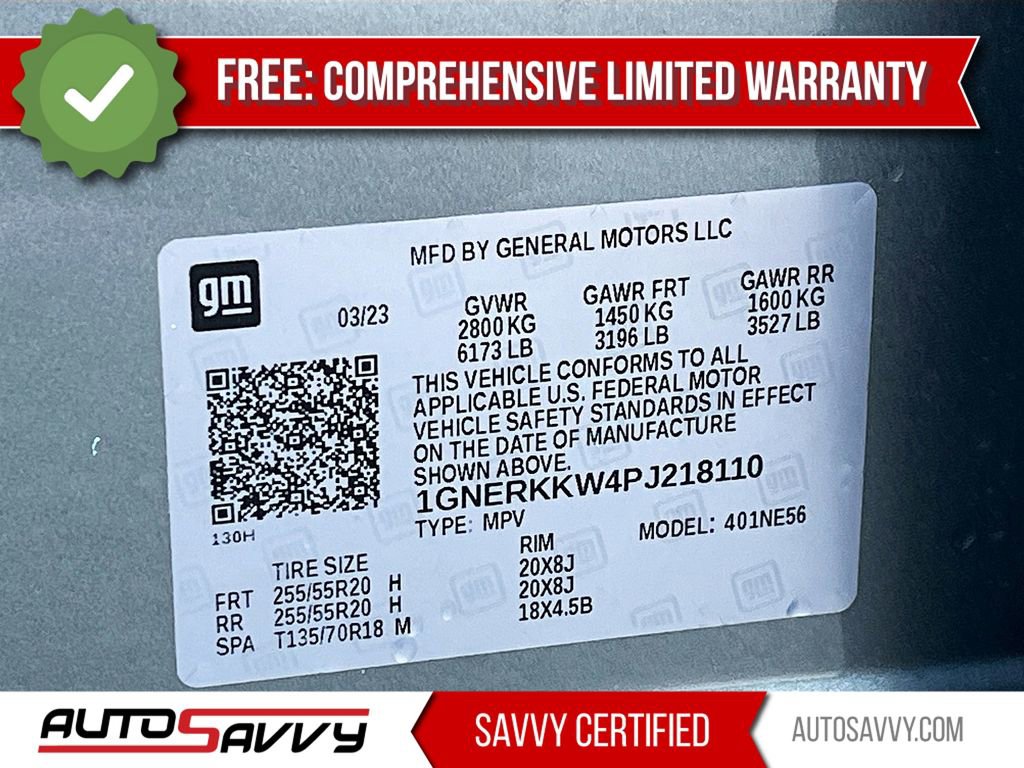 Used 2023 Chevrolet Traverse Premier FWD image 34