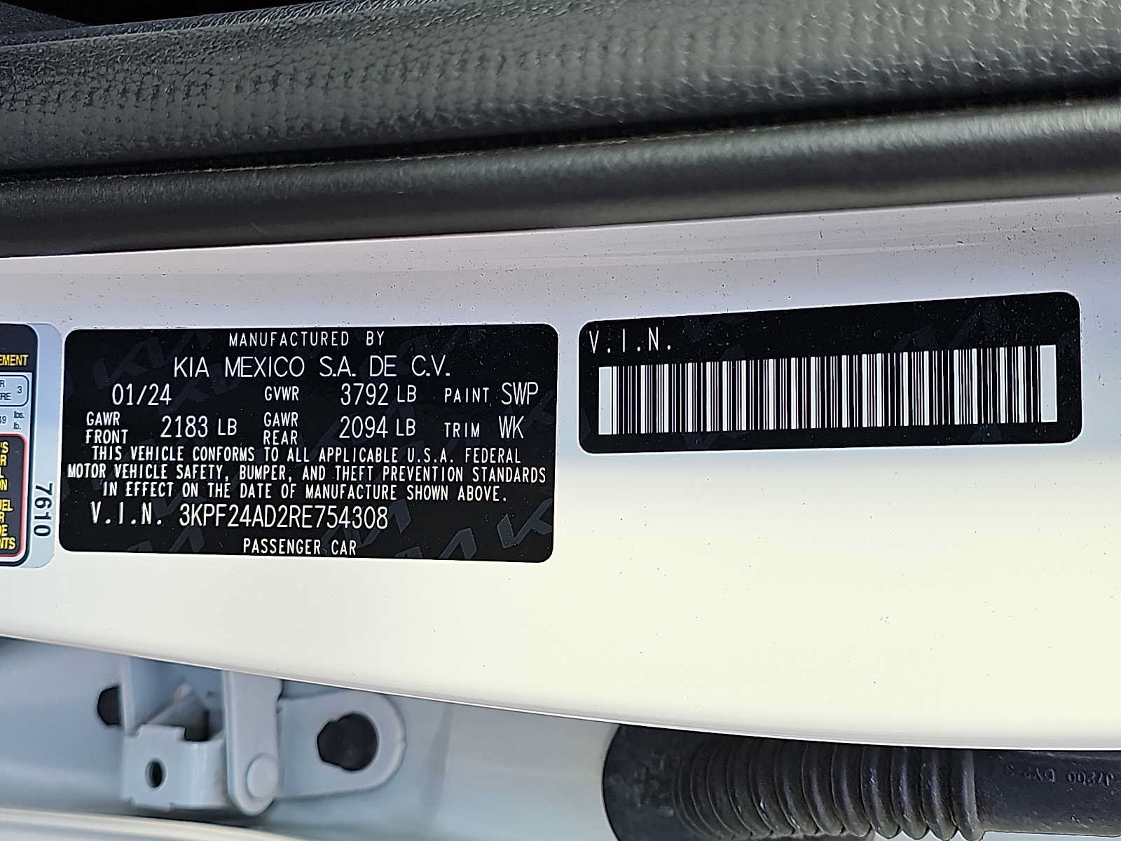 Used 2024 Kia Forte LXS FWD image 26