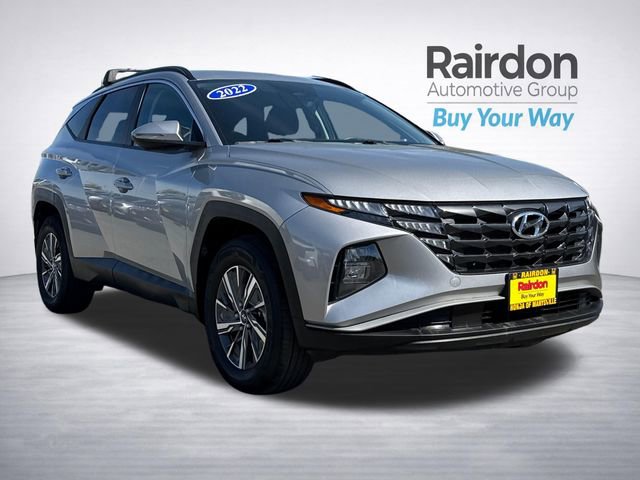 Used 2022 Hyundai Tucson Blue image 1