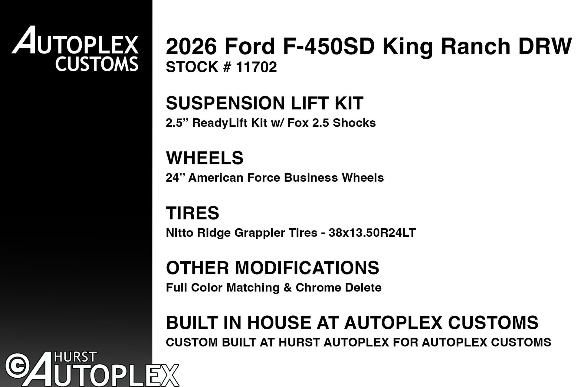 Used 2026 Ford F450 King Ranch w/ Chrome Package image 2