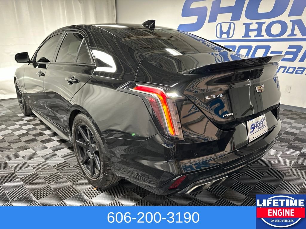 Used 2022 Cadillac CT4 V w/ Navigation Package AWD/4WD image 3