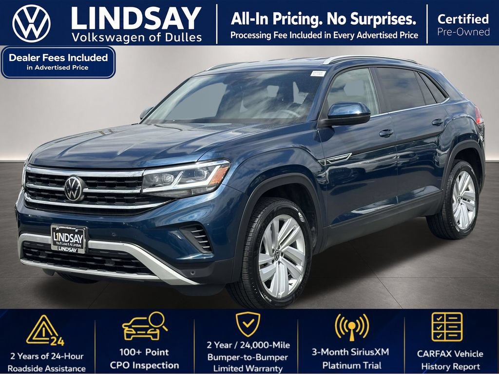 Used 2021 Volkswagen Atlas Cross Sport SE AWD/4WD image 4