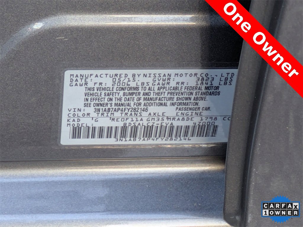 Used 2015 Nissan Sentra S image 32
