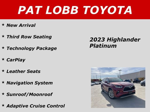 Used 2023 Toyota Highlander Platinum image 29