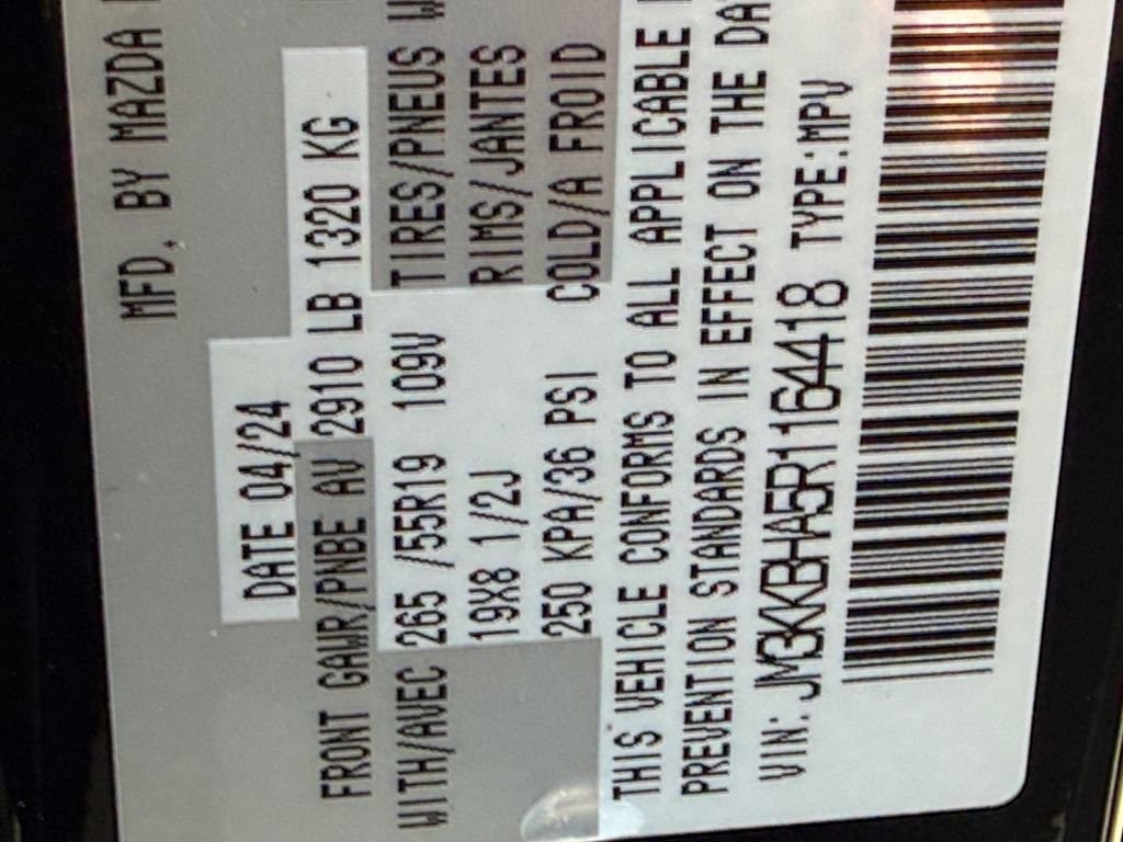 Used 2024 MAZDA CX-90 Plug-In Hybrid w/ Preferred AWD/4WD image 32