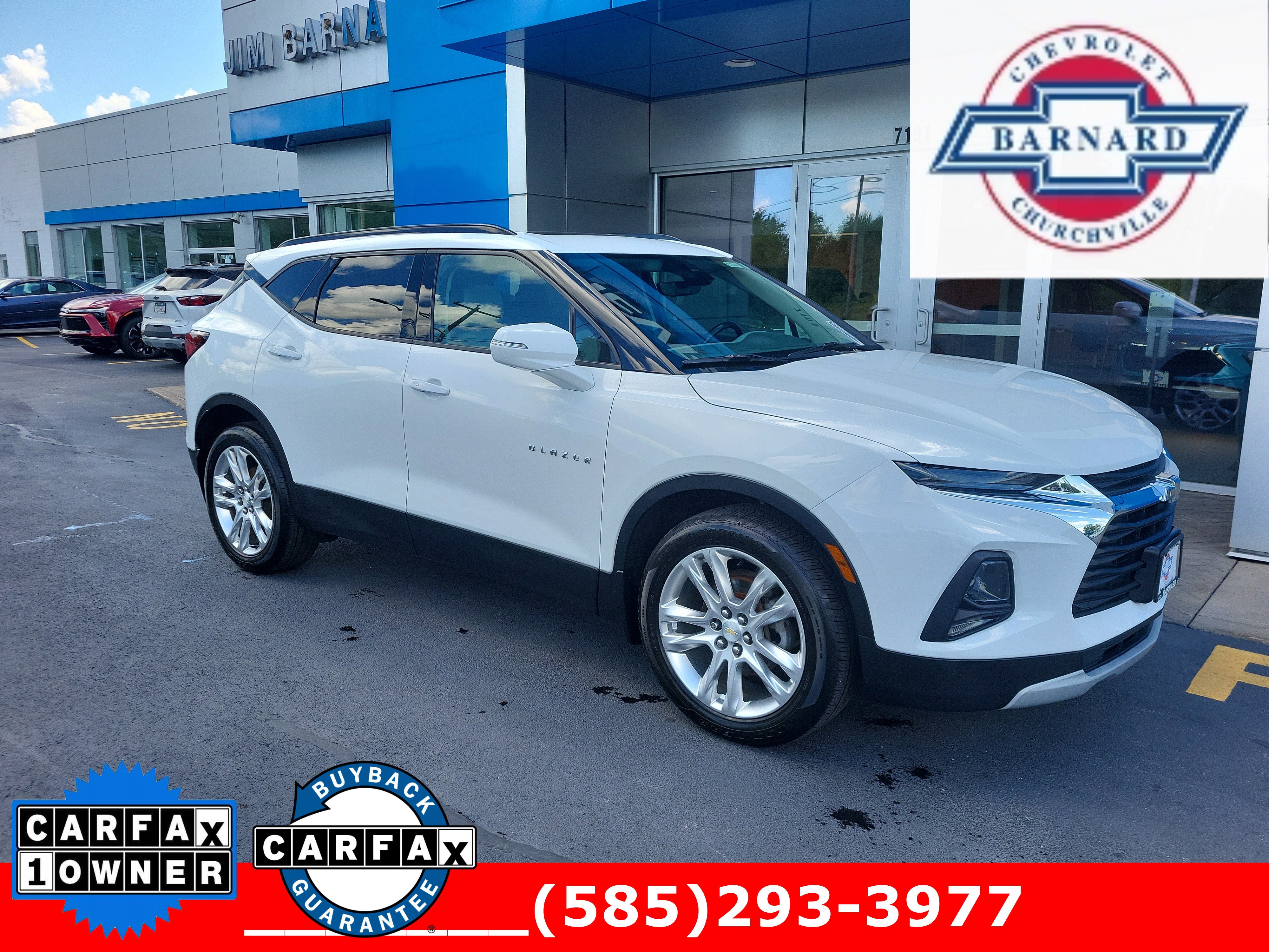 Used 2019 Chevrolet Blazer LT w/ Sun and Wheels Package