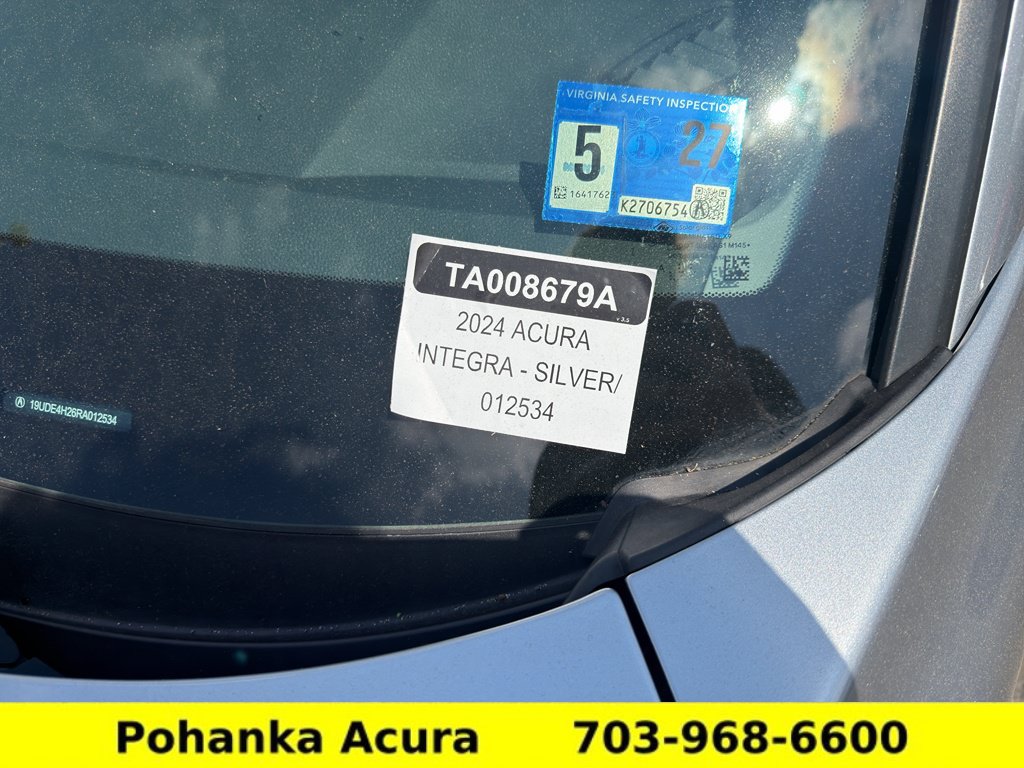 Certified 2024 Acura Integra FWD image 34