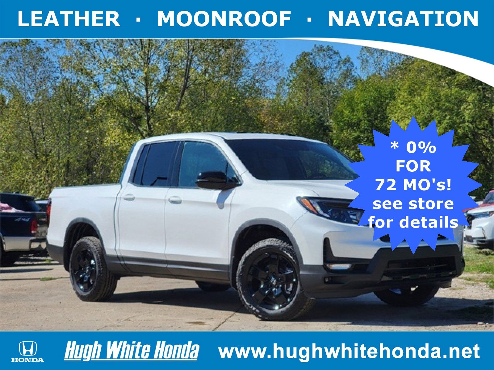 New 2025 Honda Ridgeline Black Edition