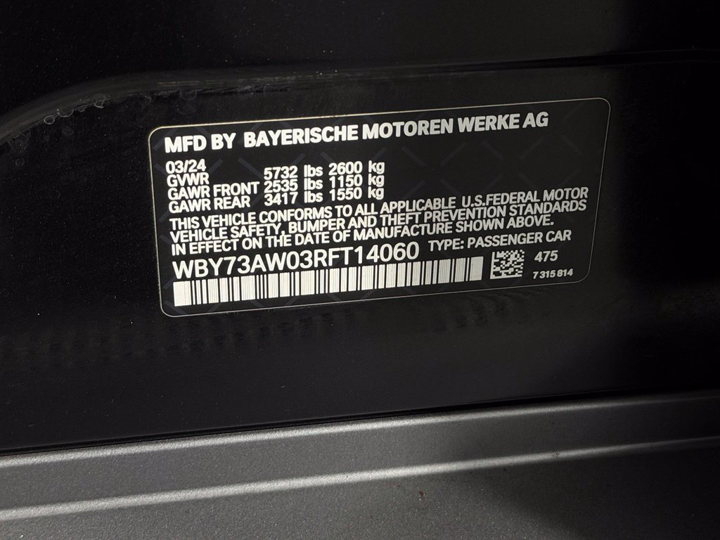 Used 2024 BMW i4 eDrive40 w/ Convenience Package RWD image 24