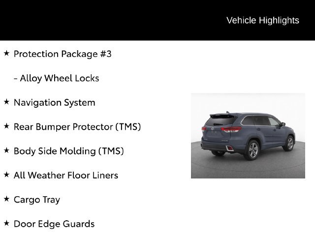 Certified 2018 Toyota Highlander Limited w/ Protection Package #3 AWD/4WD image 8