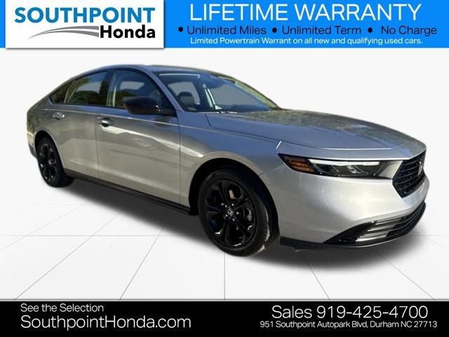 New 2025 Honda Accord SE