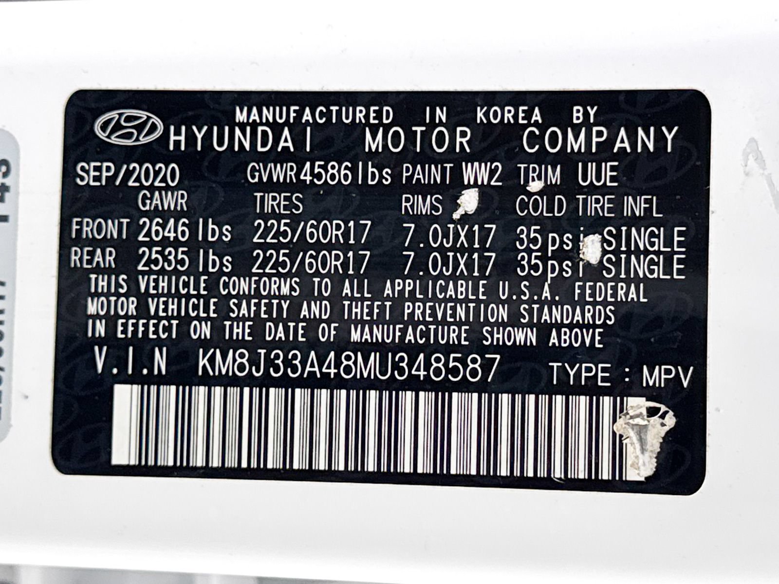 Used 2021 Hyundai Tucson Value w/ Cargo Package FWD image 39