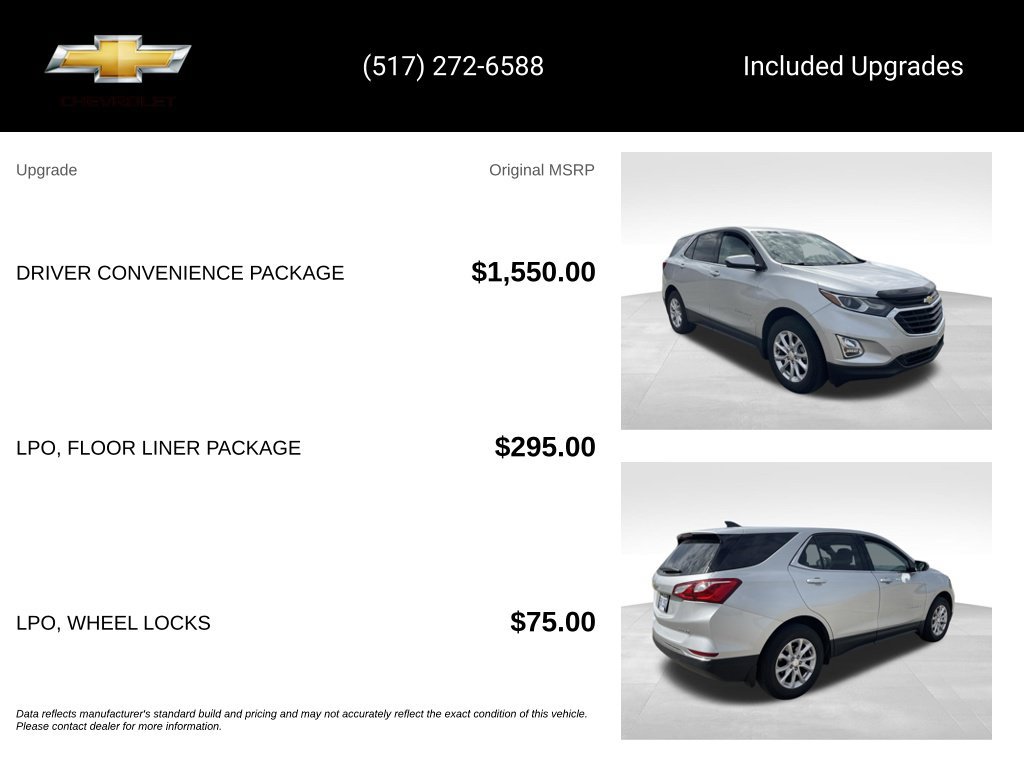 Used 2020 Chevrolet Equinox LT w/ Driver Convenience Package AWD/4WD image 15