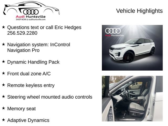 Used 2022 Land Rover Range Rover Evoque R-Dynamic SE image 6