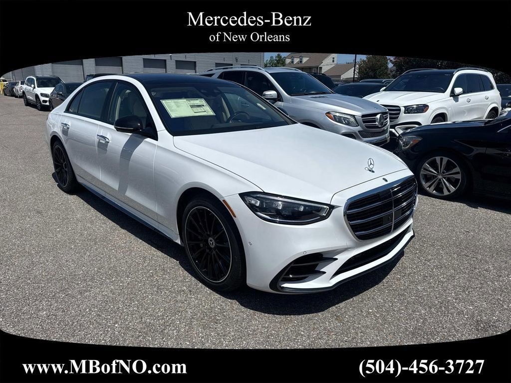 New 2025 Mercedes-Benz S 580 4MATIC Sedan
