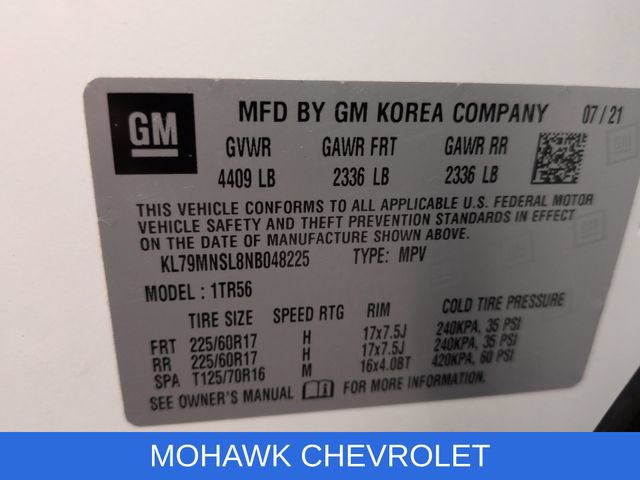 Certified 2022 Chevrolet TrailBlazer LS AWD/4WD image 34