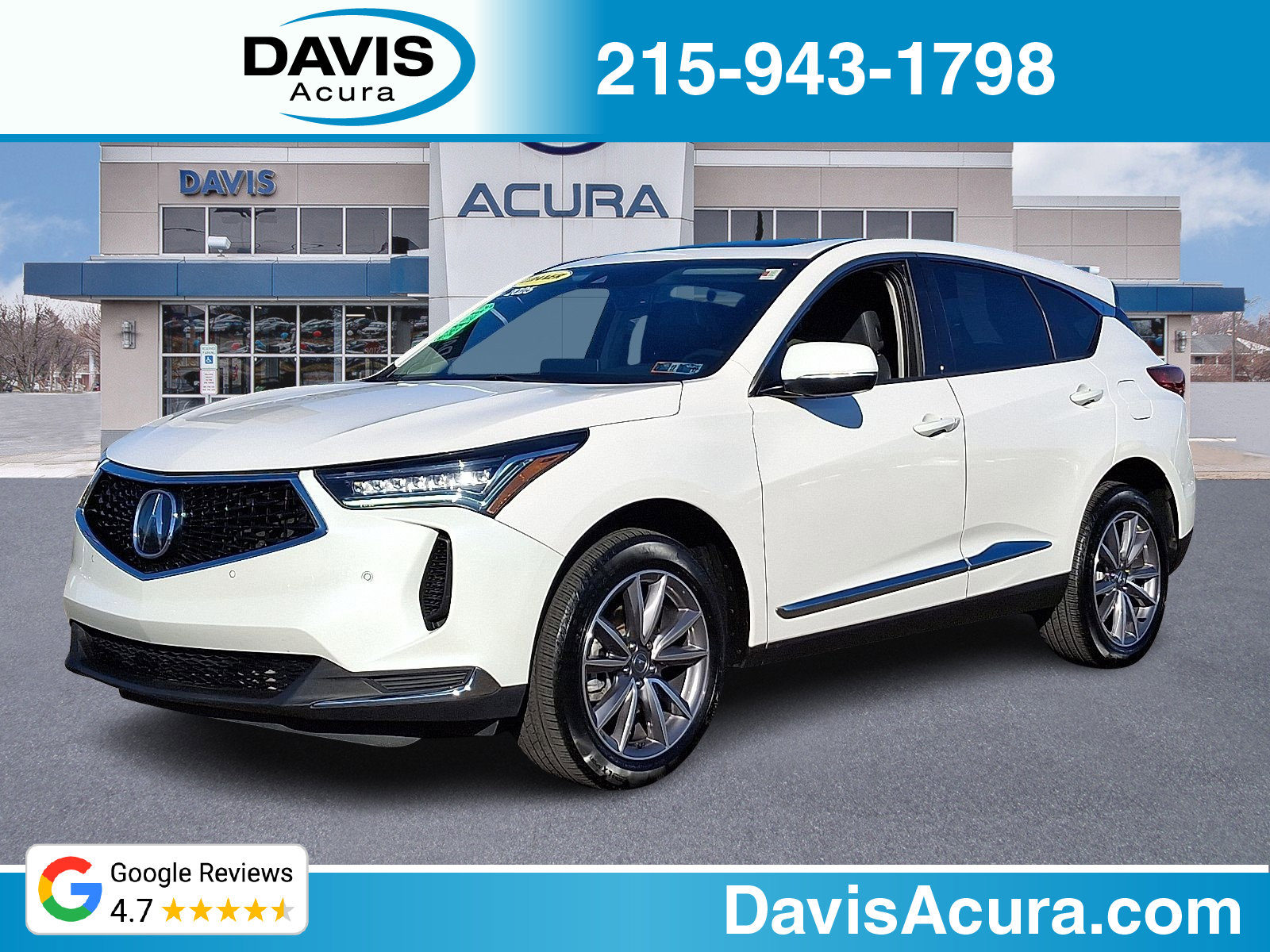 Certified 2023 Acura RDX w/ Technology Package image 1