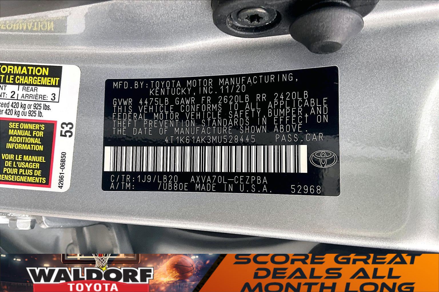 Used 2021 Toyota Camry XSE image 36