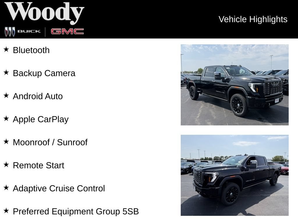 New 2026 GMC Sierra 2500 Denali Ultimate w/ Snow Plow Prep/Camper Package AWD/4WD image 3