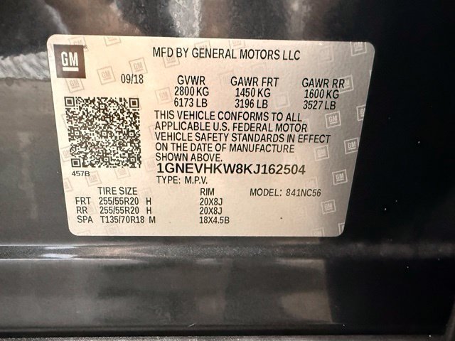 Used 2019 Chevrolet Traverse LT w/ LT Premium Package AWD/4WD image 7