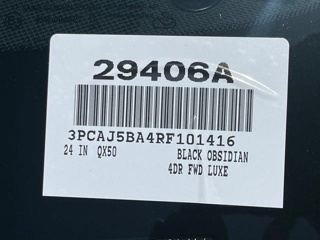 Certified 2024 INFINITI QX50 Luxe FWD image 36