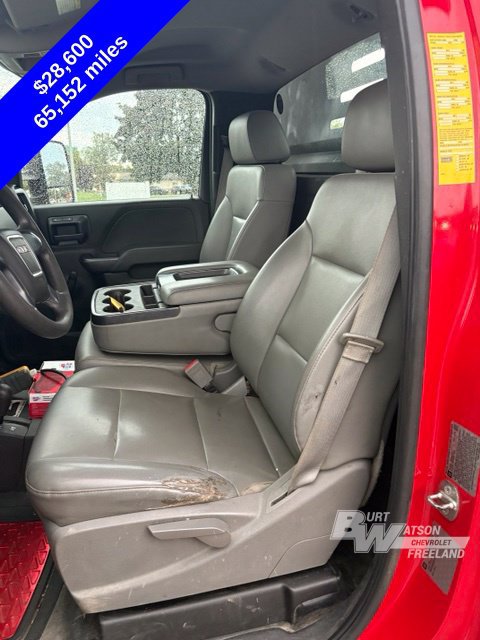 Used 2015 GMC Sierra 3500 4x4 Regular Cab w/ Snow Plow Prep Package image 15