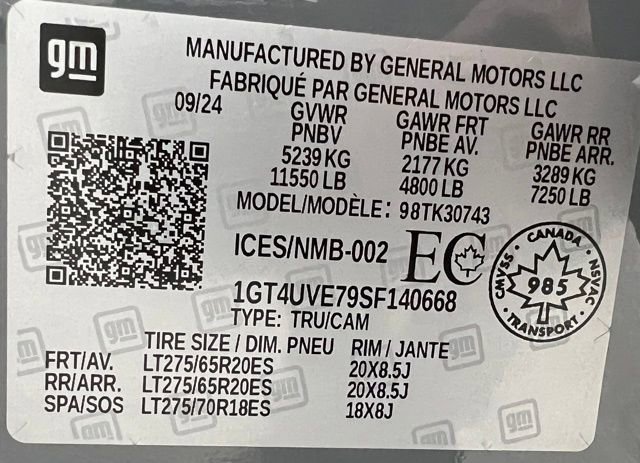 Used 2025 GMC Sierra 3500 AT4 w/ AT4 Premium Plus Package image 56