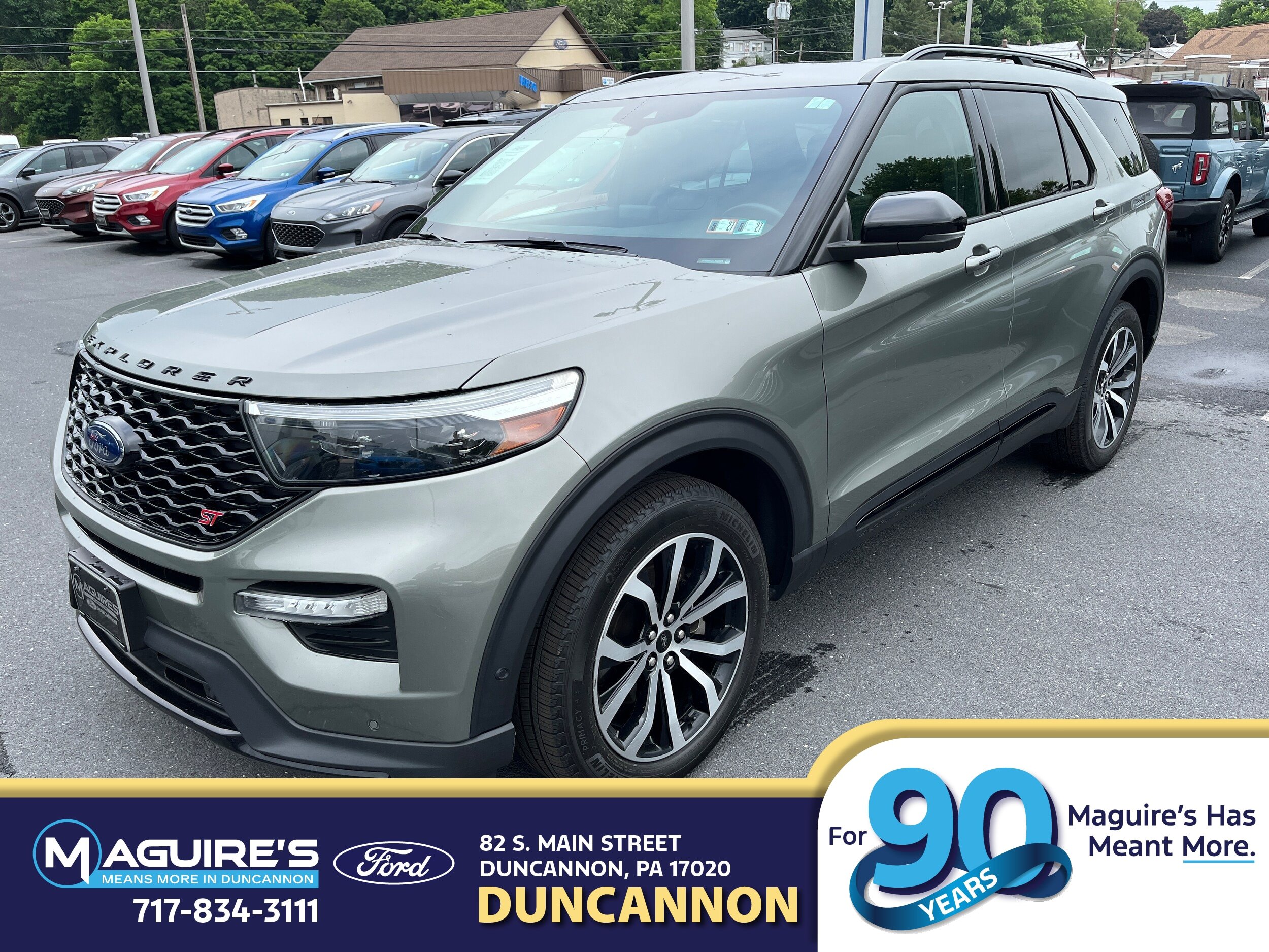 Certified 2020 Ford Explorer ST w/ Premium Technology Package