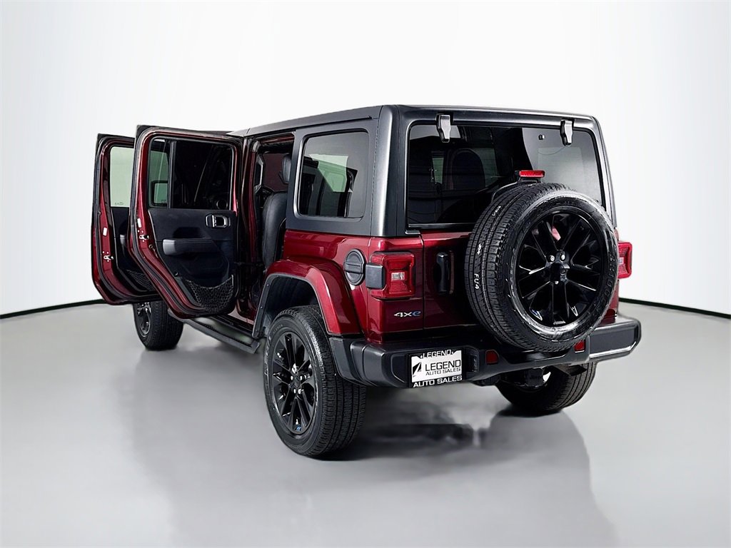Used 2022 Jeep Wrangler Unlimited Sahara 4xe w/ Cold Weather Group image 29