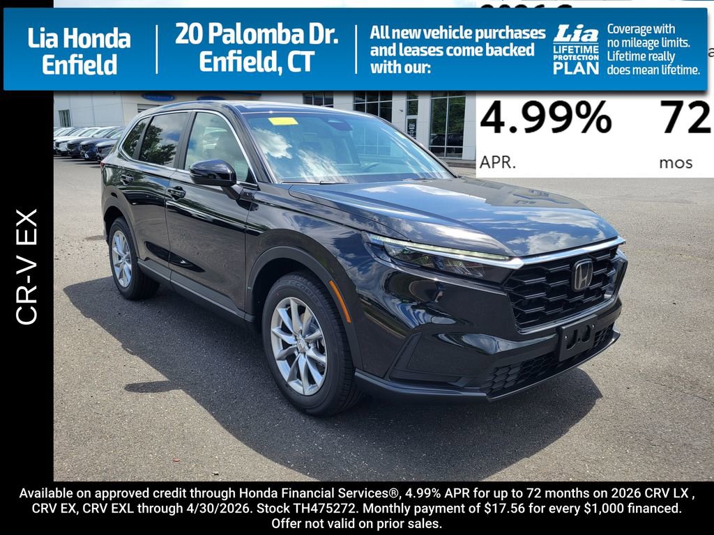 New 2026 Honda CR-V EX