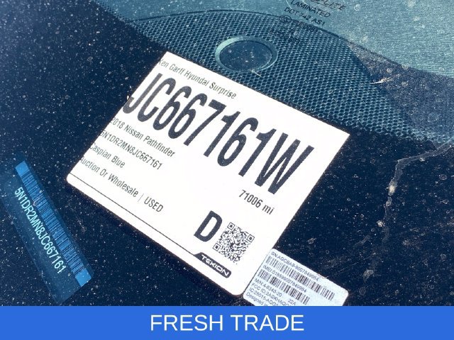 Used 2018 Nissan Pathfinder SL w/ SL Premium Package FWD image 35