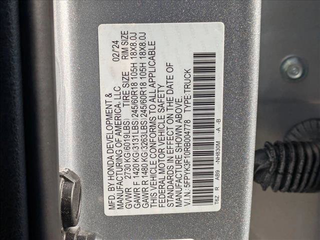 Used 2024 Honda Ridgeline Sport image 25