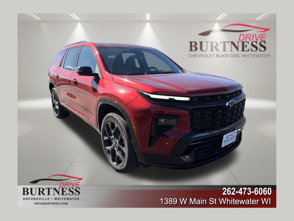 New 2026 Chevrolet Traverse RS w/ LPO, Floor Liner Package