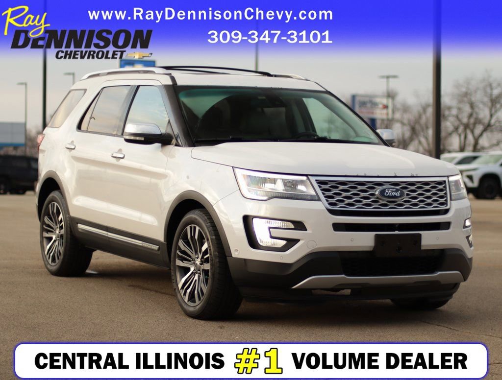 Used 2017 Ford Explorer Platinum video 1