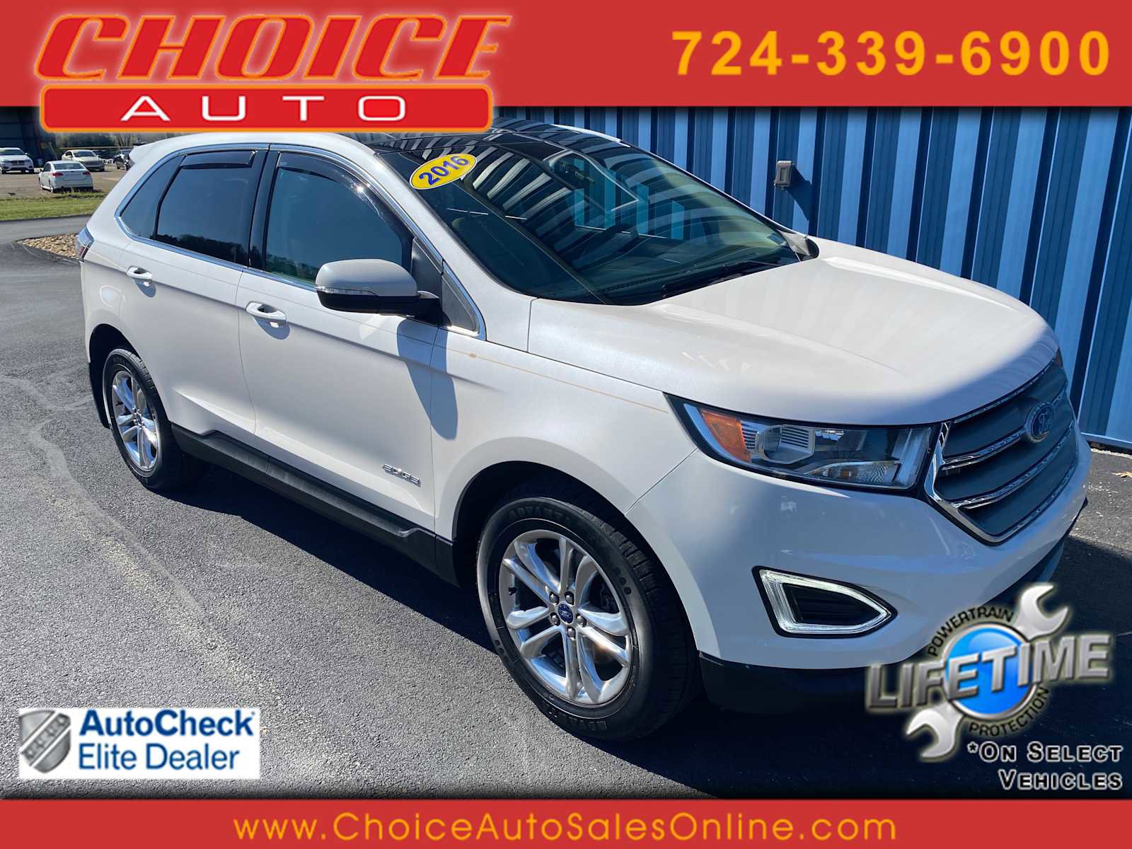 Used 2016 Ford Edge SEL w/ Equipment Group 201A image 1