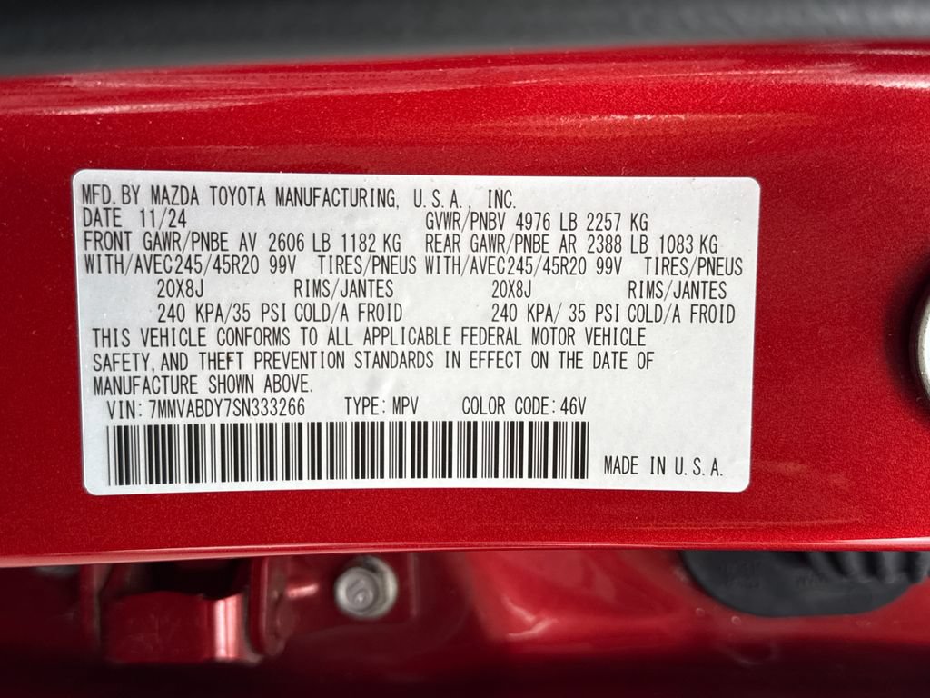 Certified 2025 MAZDA CX-50 AWD 2.5 Turbo w/ Cargo Package image 20