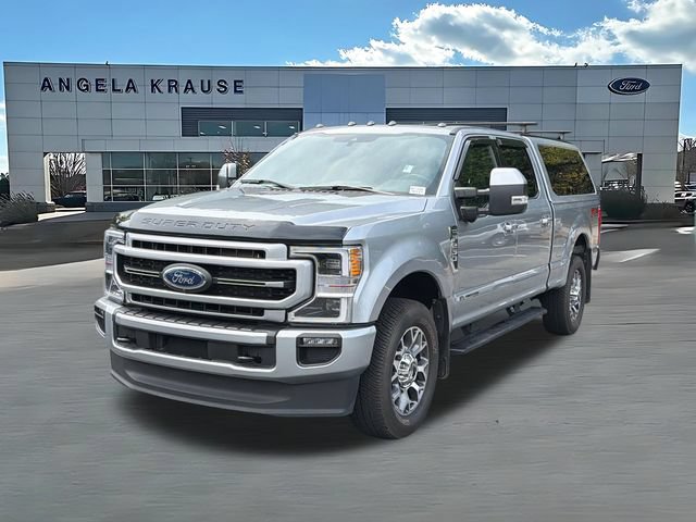 Used 2022 Ford F250 Lariat w/ Lariat Ultimate Package AWD/4WD video 3