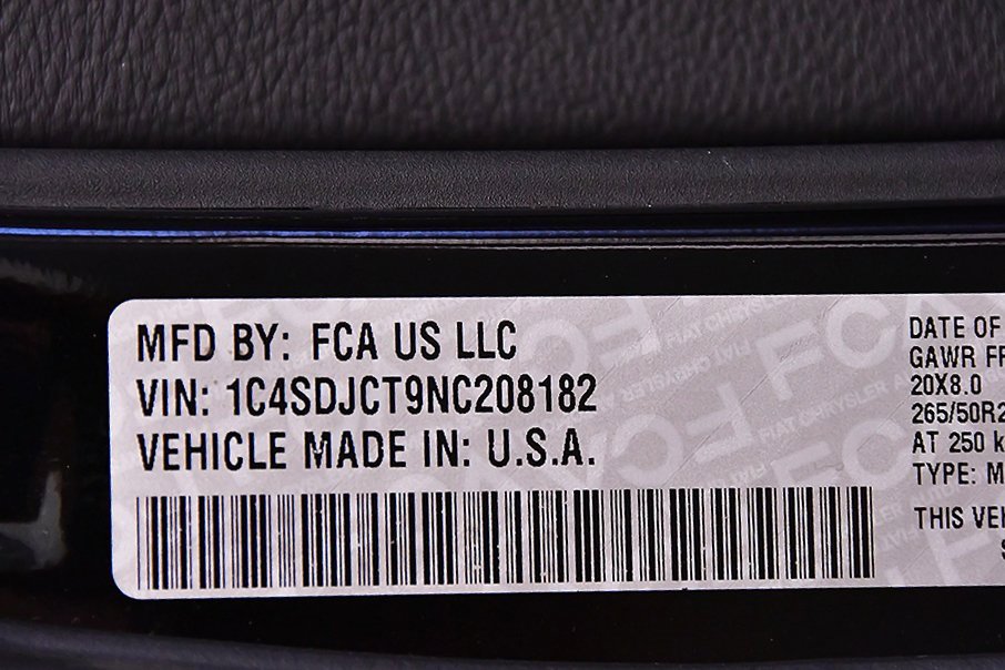 Used 2022 Dodge Durango R/T w/ Blacktop Package image 12