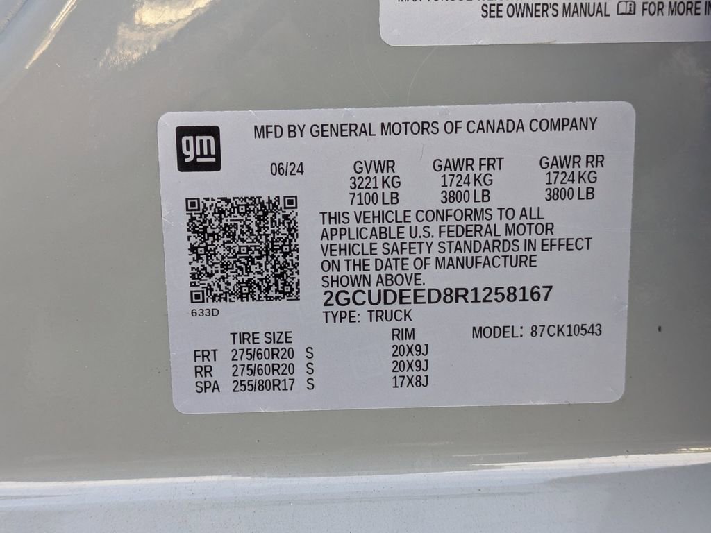 Used 2024 Chevrolet Silverado 1500 RST w/ Dark Appearance Package image 34