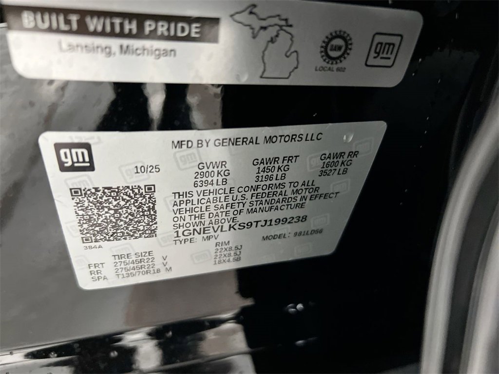 New 2026 Chevrolet Traverse RS w/ LPO, Floor Liner Package image 29