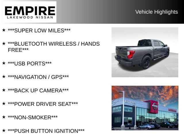 Used 2019 Nissan Titan SV w/ SV Convenience Package AWD/4WD image 2