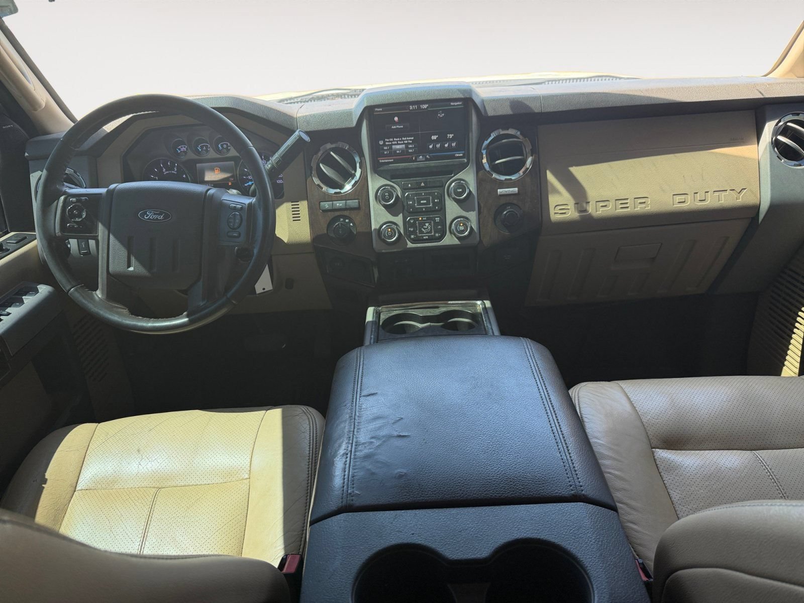 Used 2015 Ford F350 Lariat w/ Lariat Interior Package AWD/4WD image 10