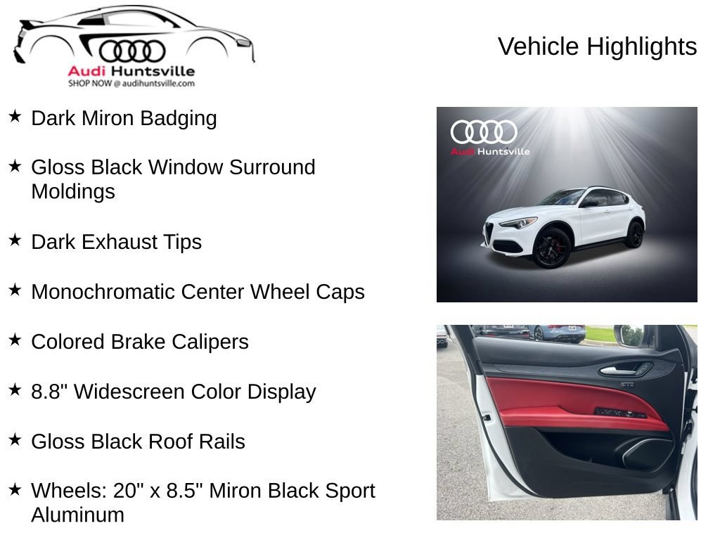 Used 2019 Alfa Romeo Stelvio w/ Nero Edizione RWD image 18